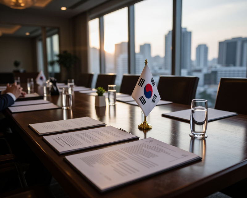 Diplomatic Conference Atmosphere