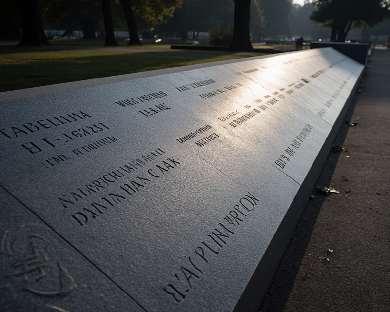 Memorial Wall Detail