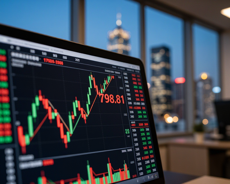 Stock Market Digital Display