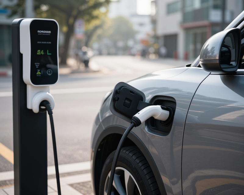 Electric Vehicle Charging Connection