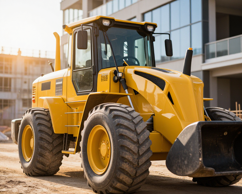 Cinematic Construction Equipment