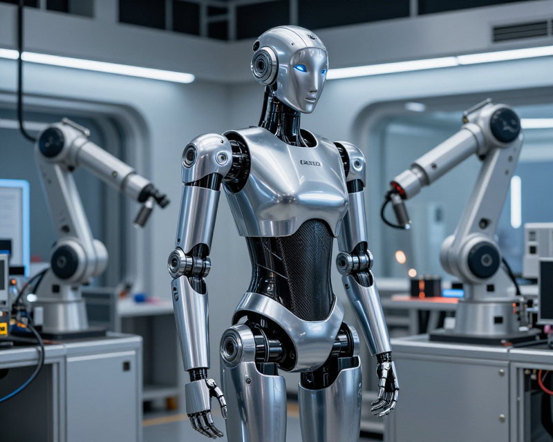 Futuristic Robotics Vision