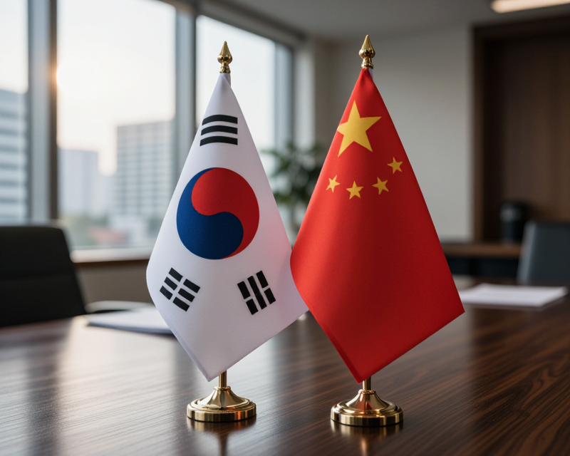 Diplomatic Meeting Atmosphere