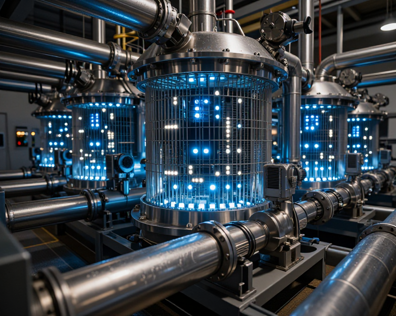 High-tech AI Data Center Cooling System