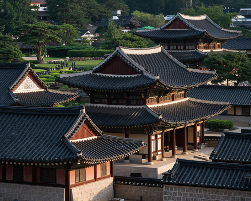 Cheong Wa Dae Atmosphere