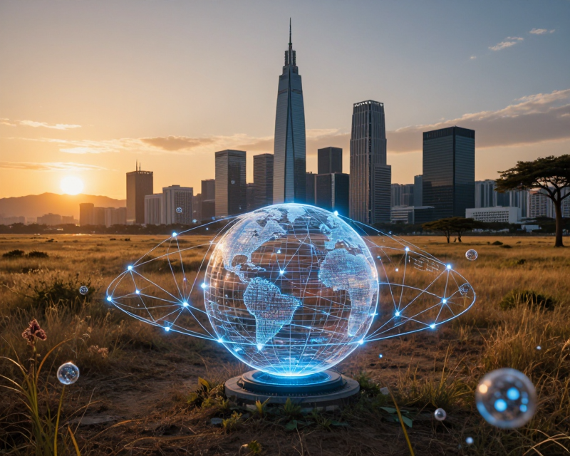 Digital connection between Korea and Africa