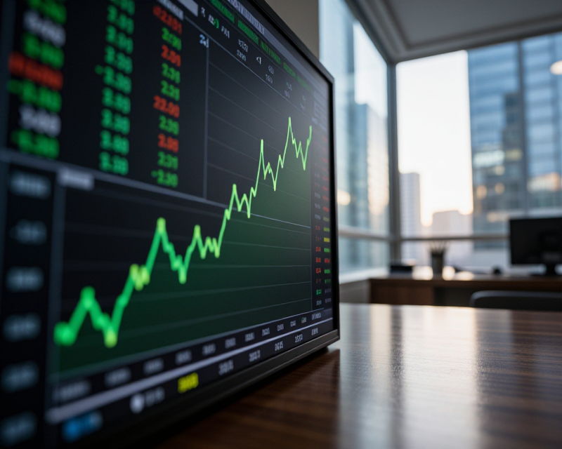 Stock Market Recovery Concept