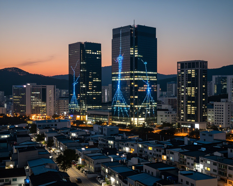 Symbolizing economic disparity in Korea