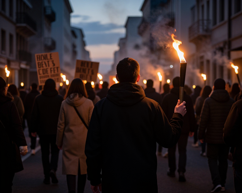 Symbolic Political Unrest