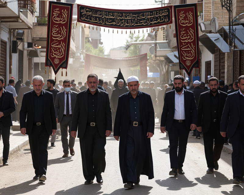 Solemn Procession in Tehran